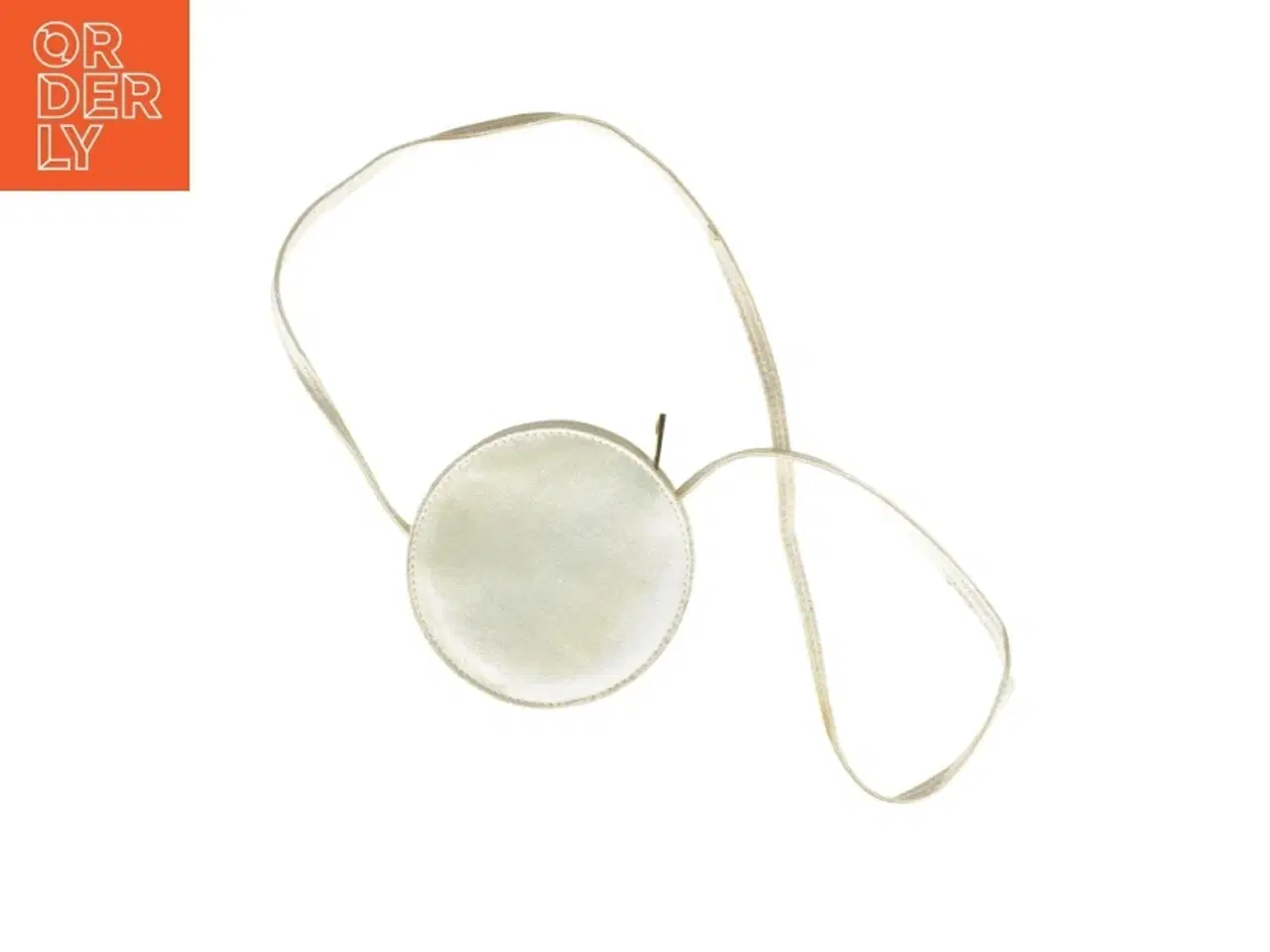 Billede 3 - Lille rund skuldertaske (str. 13 x 2 cm)