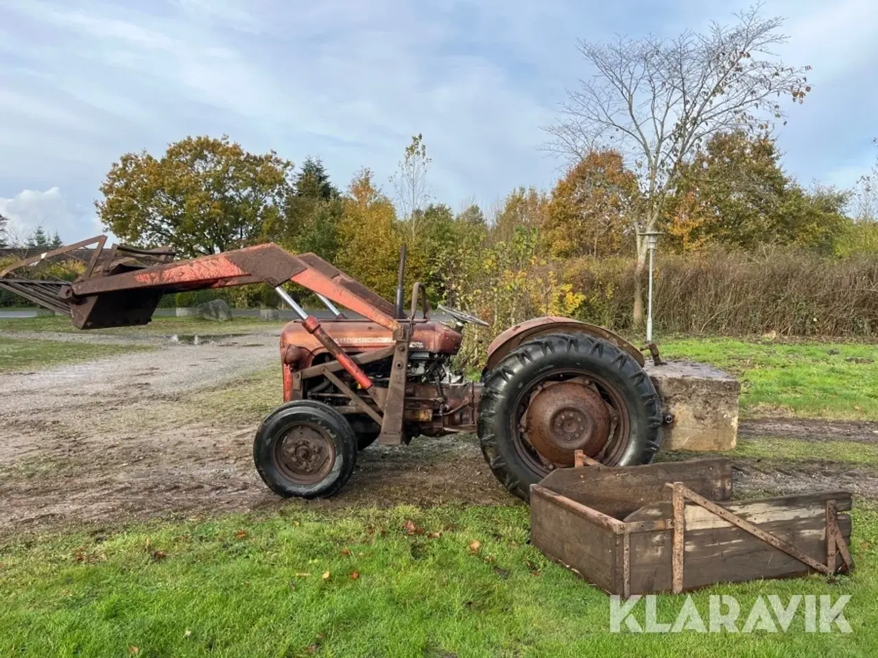 Billede 2 - Veterantraktor Massey-Ferguson 35