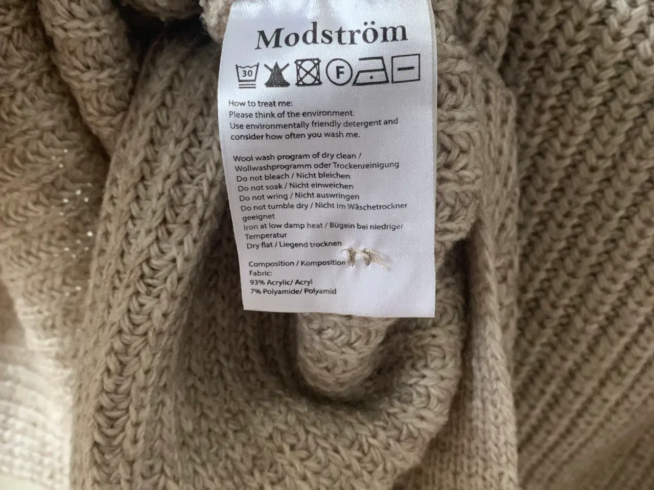 Billede 6 - Modström lang cardigan