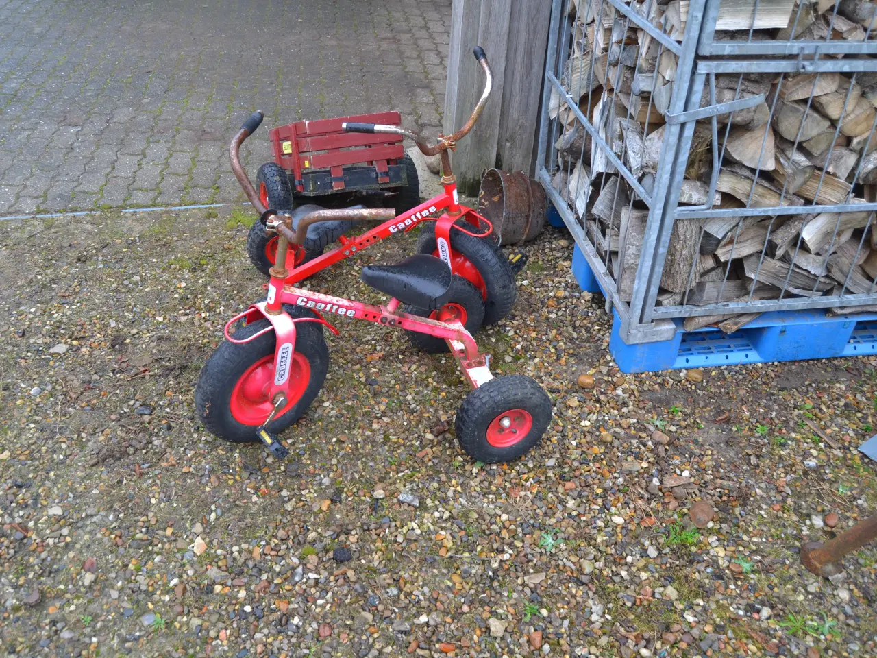 Billede 3 - 2 stk 3 hjulet cykler + vogn
