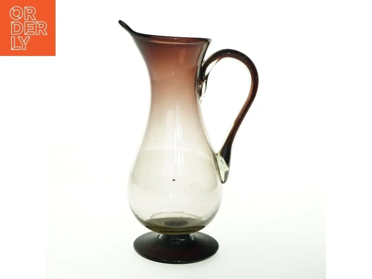 Billede 1 - Glas kande (str. H 30 cm, ø. 11,5 cm)