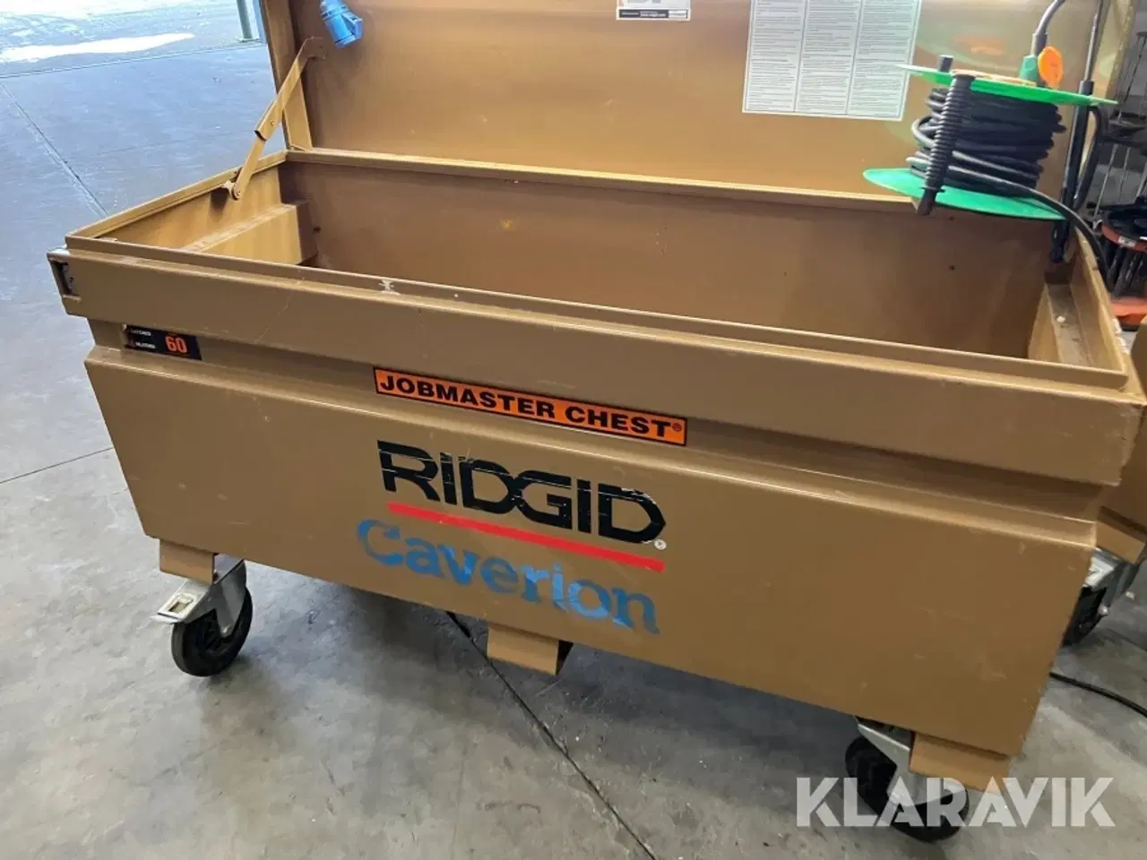 Billede 2 - Opbevaring/værktøjs kasse Rigid Jobmaster 60R med arbejdslys