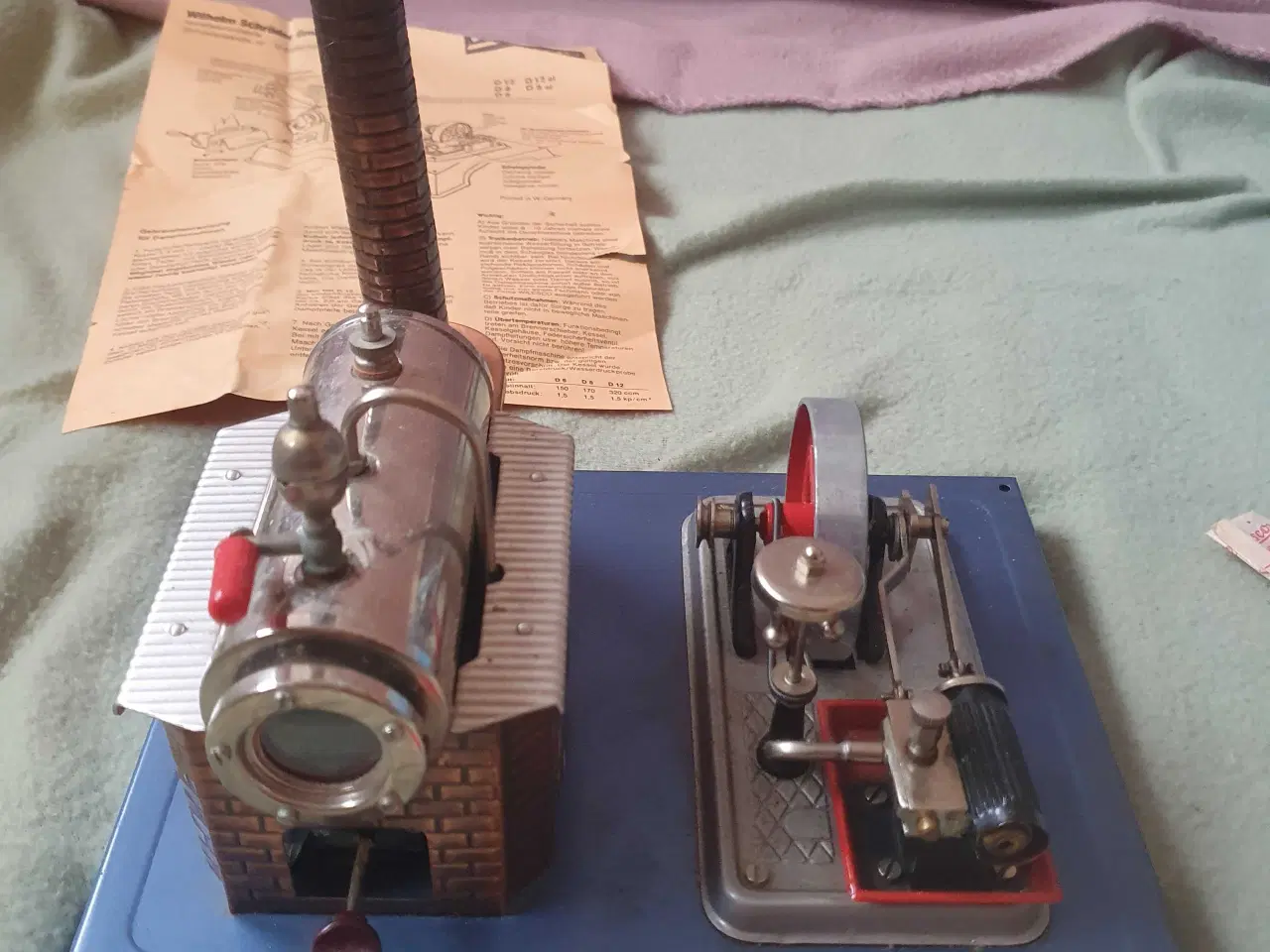 Billede 2 - Wilesco Dampmaskine