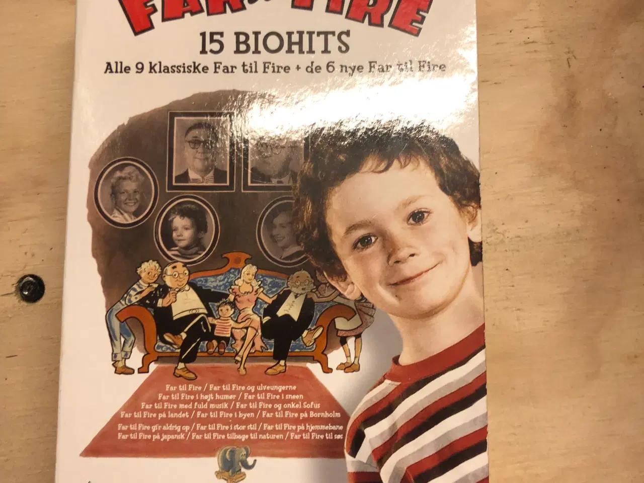 Billede 1 - Dvd boks med 15dvd