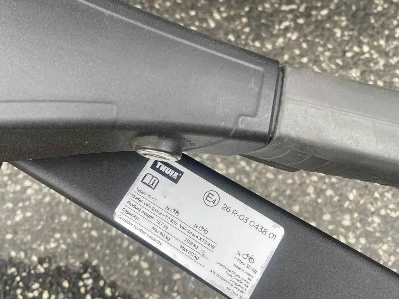 Billede 4 - Thule cykelholder model velospace XT 938/939