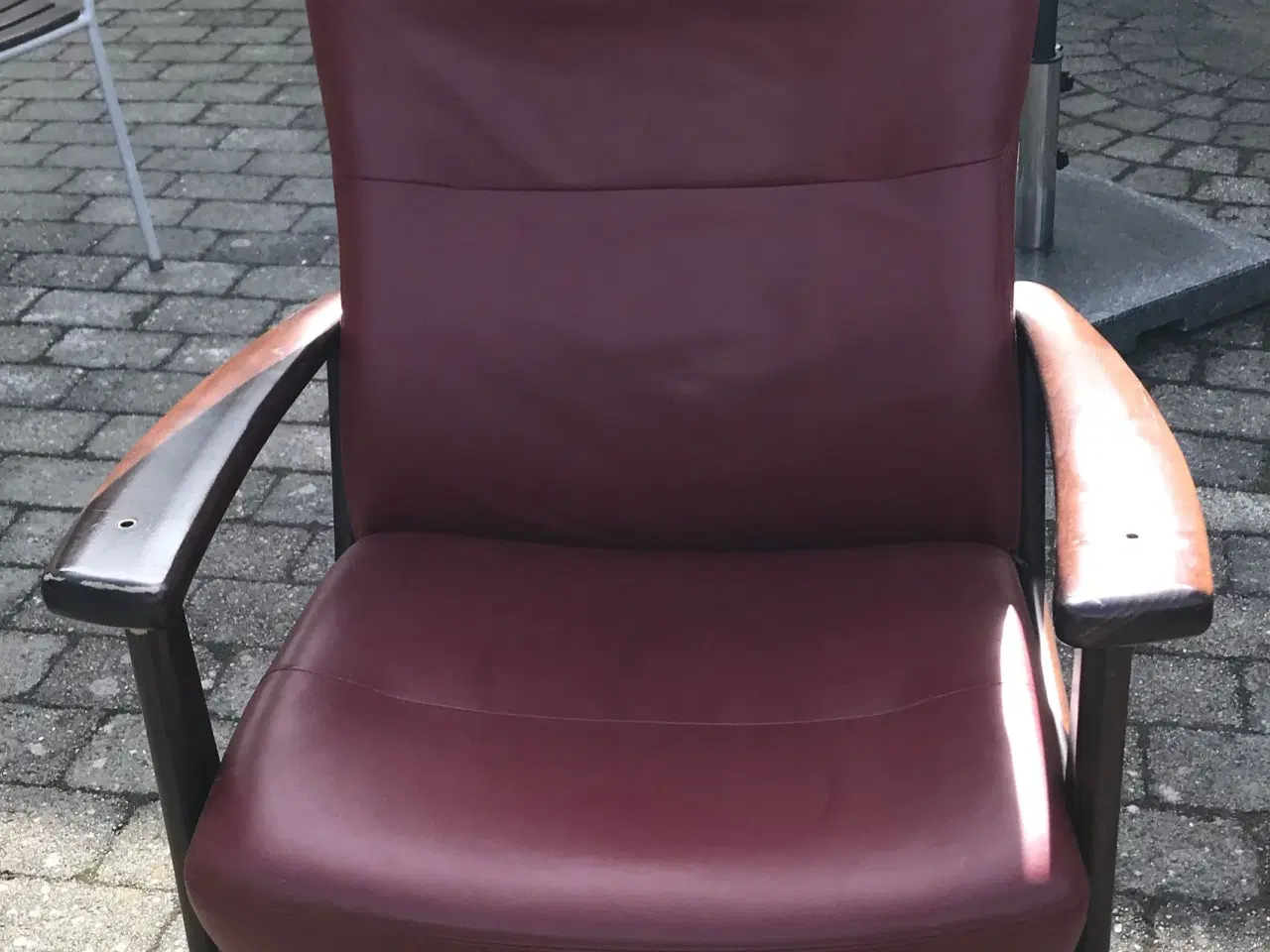 Billede 4 - Farstrup senior/komfort, læder Lænestol