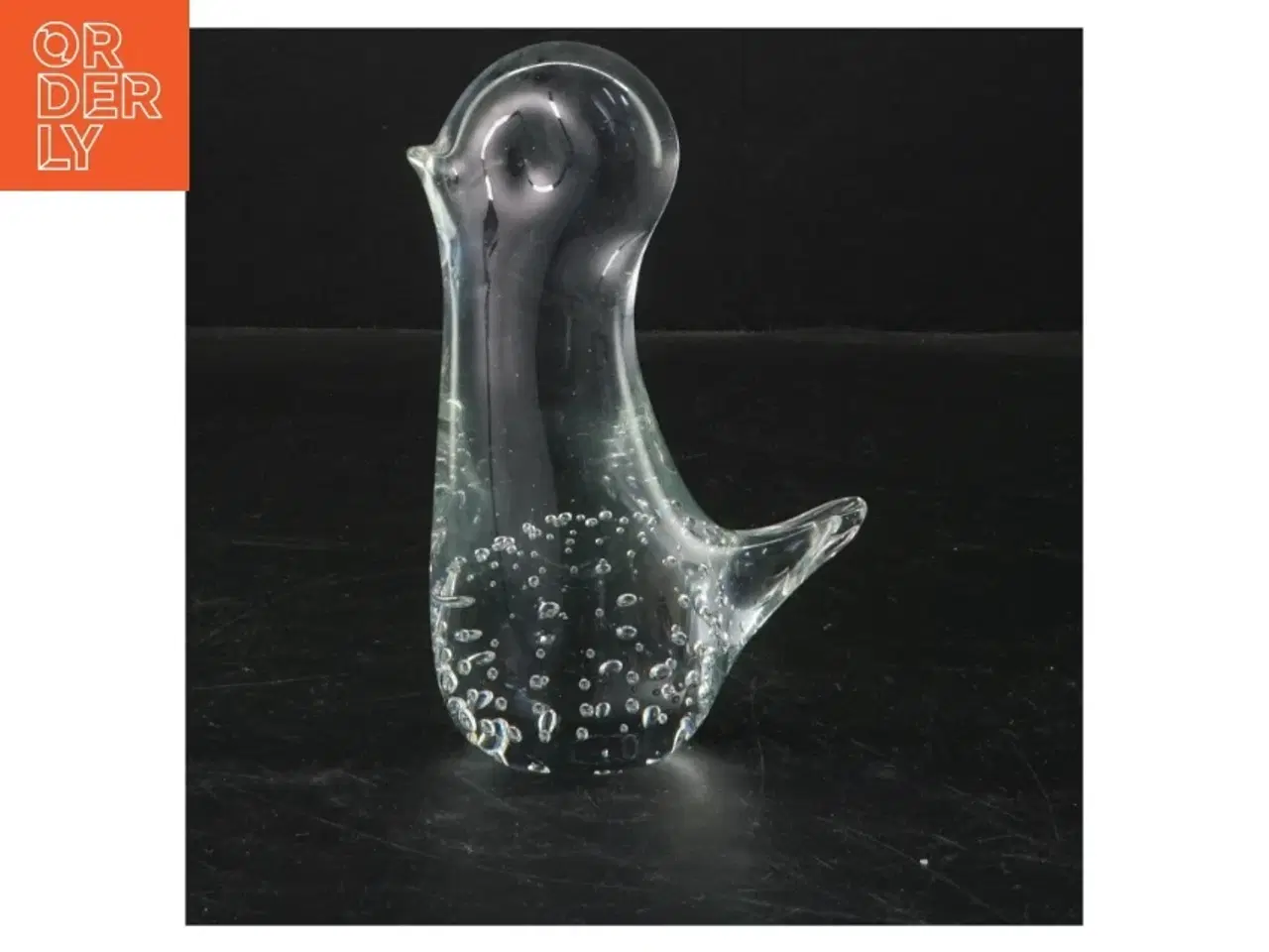 Billede 1 - Glasfuglefigur (str. 14 cm)
