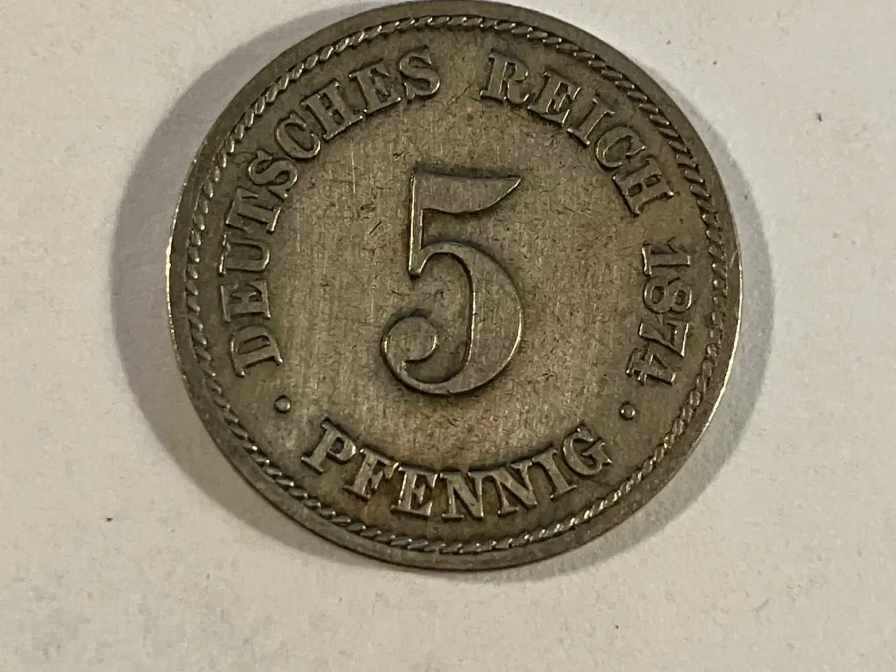 Billede 1 - 5 Pfennig Germany 1874