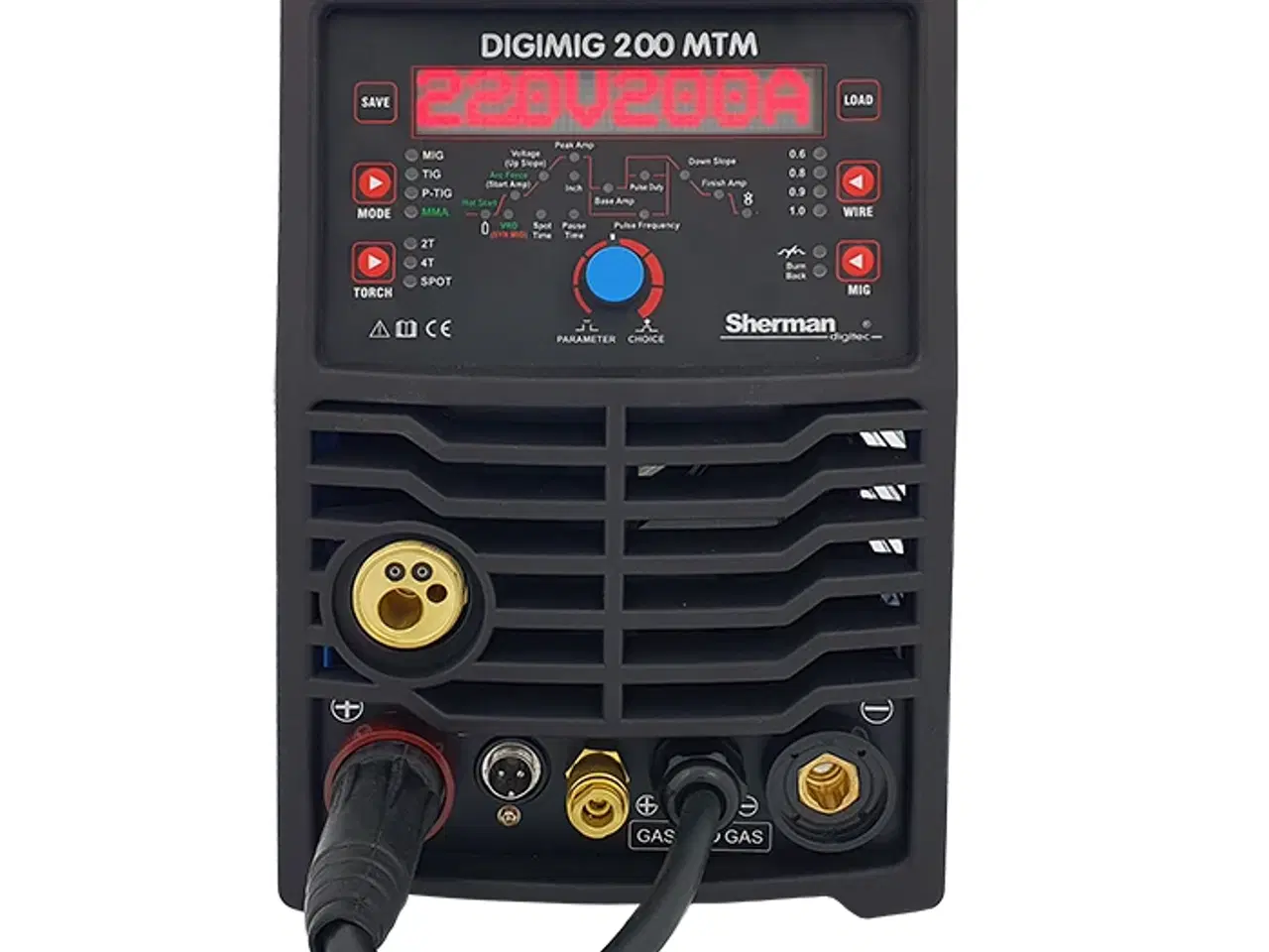 Billede 2 - Sherman DIGIMIG 200 MTM - 3 i En – MIG/TIG DC/MMA