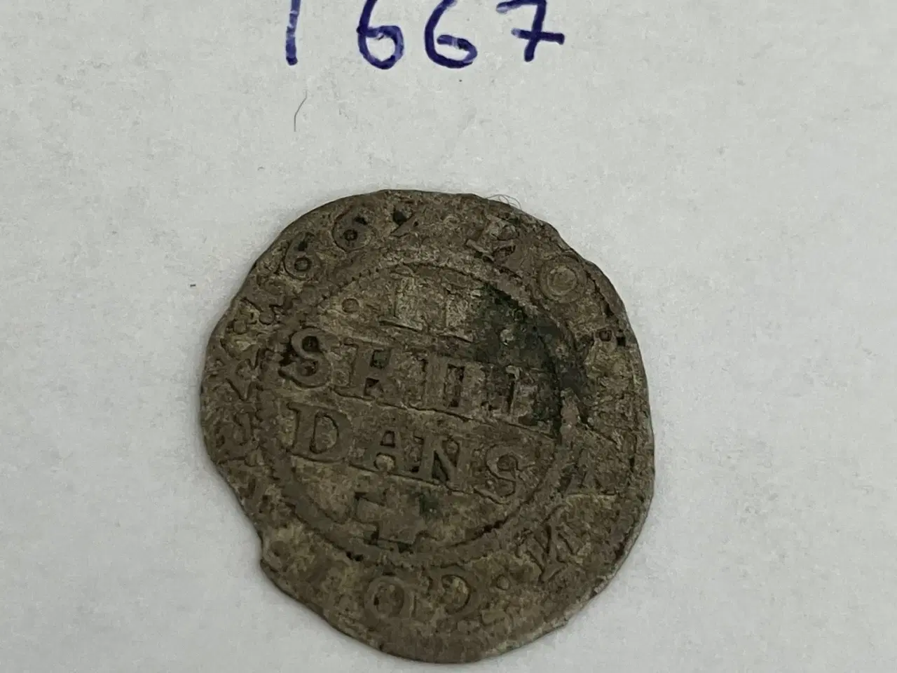 Billede 1 - 2 Skilling 1667