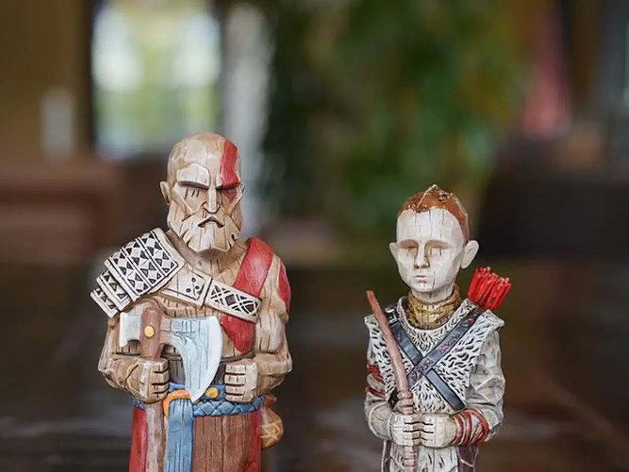 Billede 9 - Arteus & Kratos Tiki Statues (God of War)