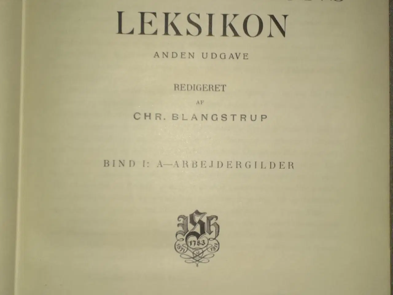 Billede 1 - Salmonsens Konversations Leksikon