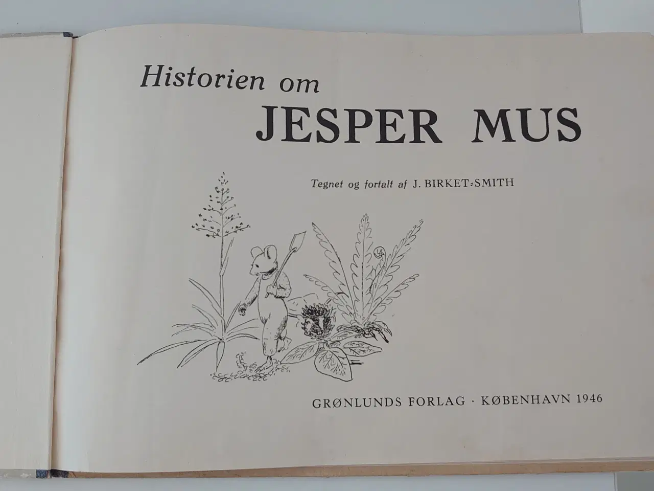 Billede 2 - J. Birket-Smith: Historien om Jesper Mus. År1946