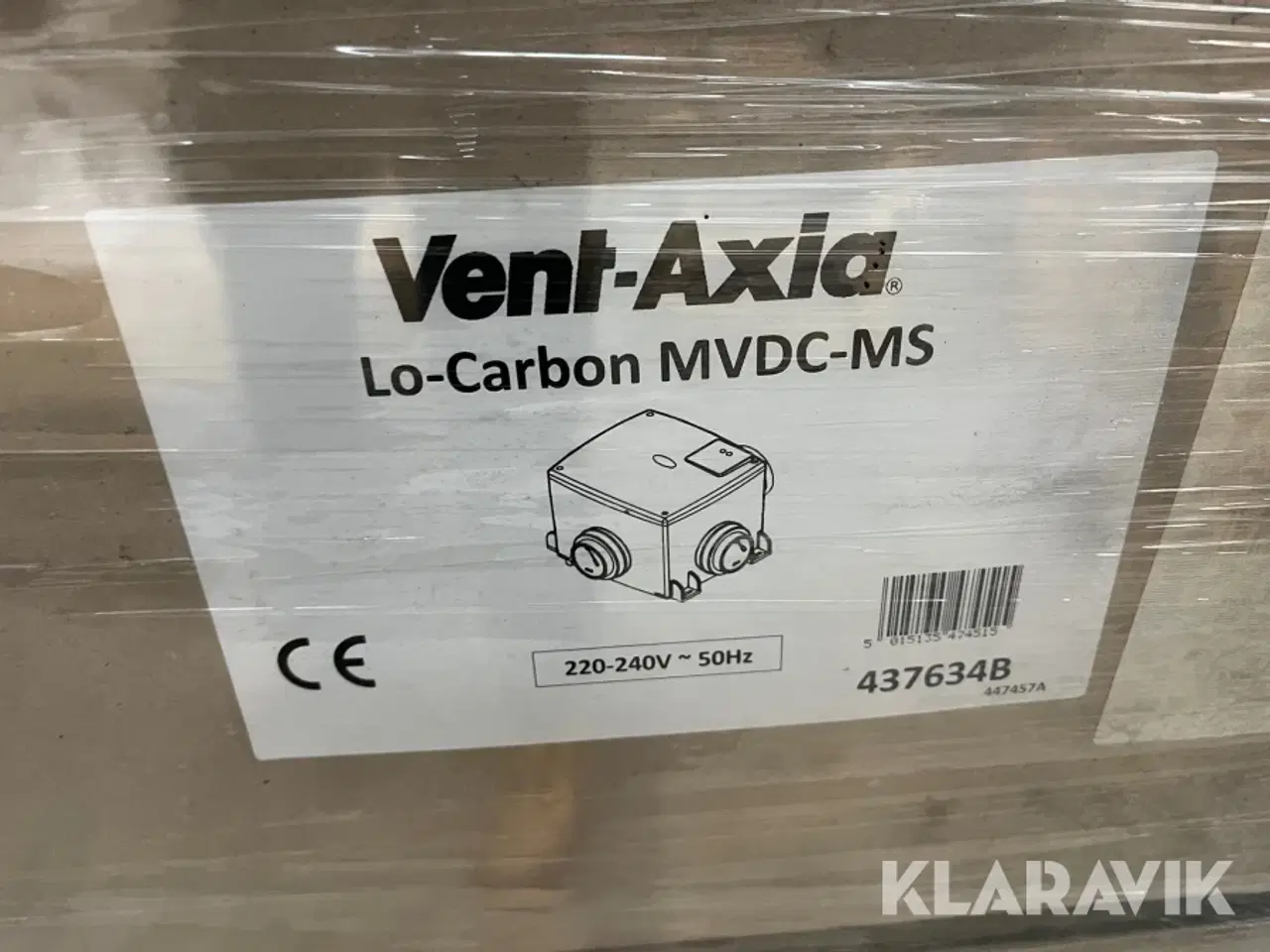 Billede 4 - Ventilationssystemer Vent-Axia Lo-Carbon MVDC-MS 12 styk