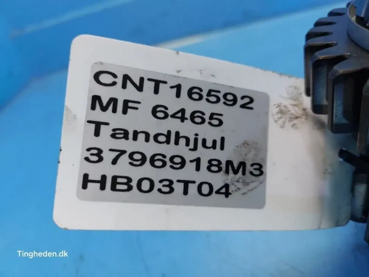 Billede 15 - Massey Ferguson 6465 Tandhjul 3796918M3