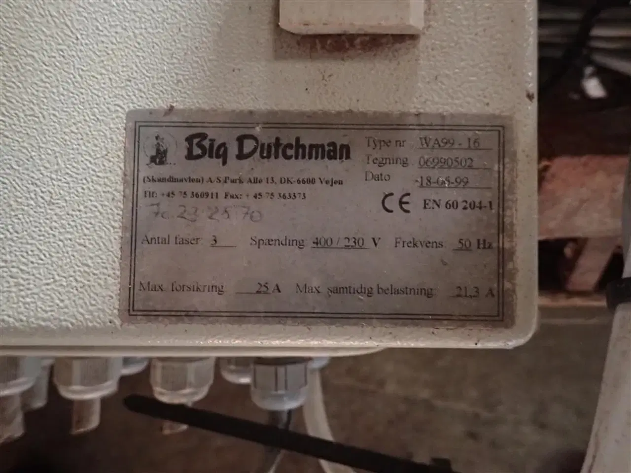 Billede 4 - Big Dutchman Type WA 99-16