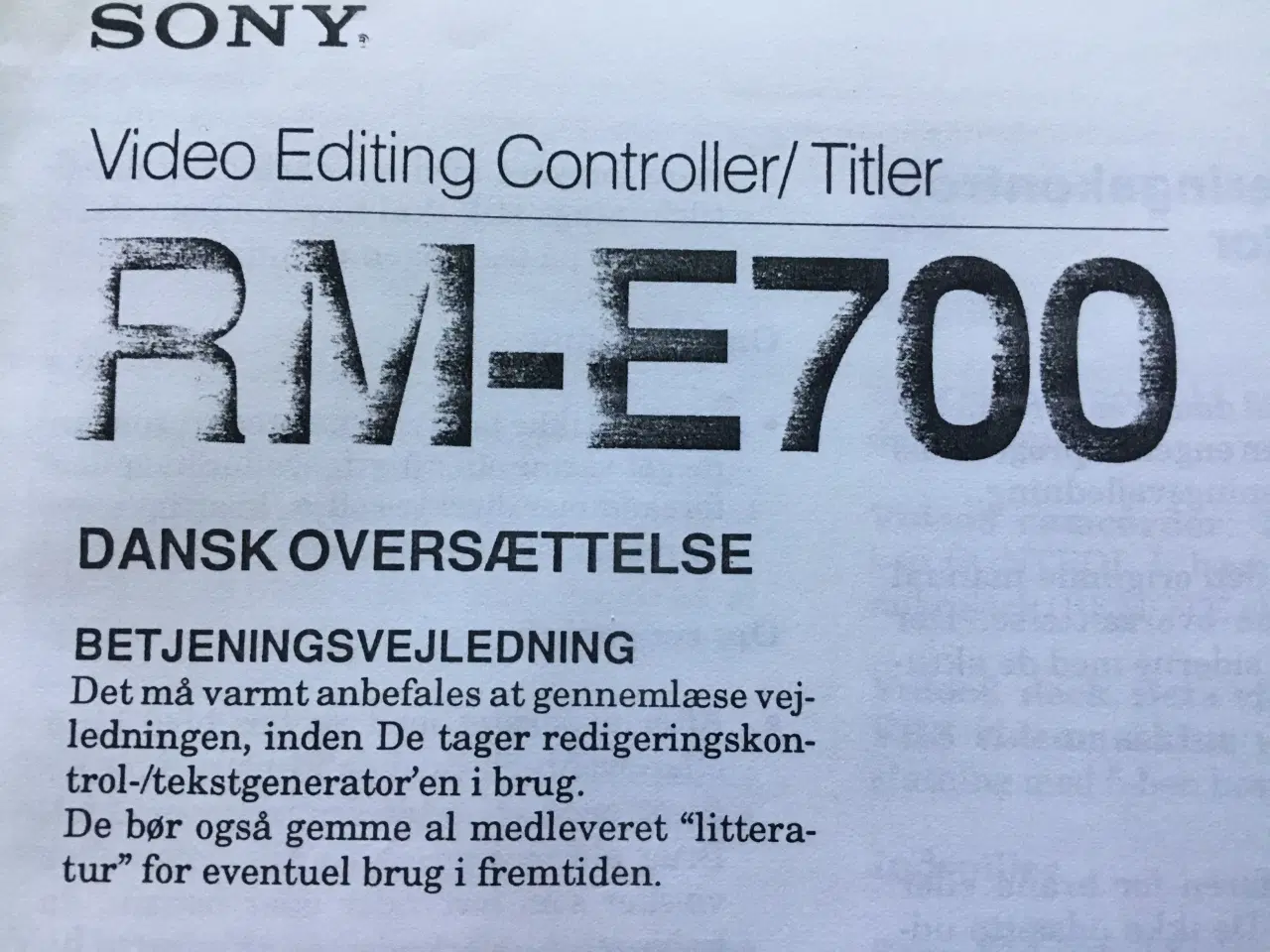 Billede 4 - Sony video redigering. Lyd og billed.