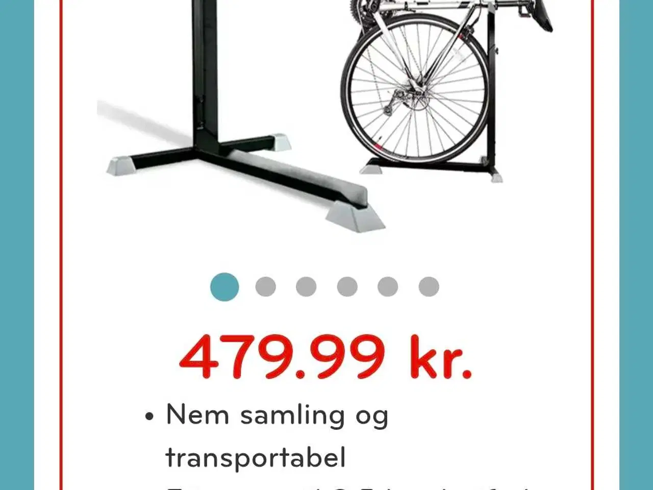 Billede 6 - Cykel stander/holder