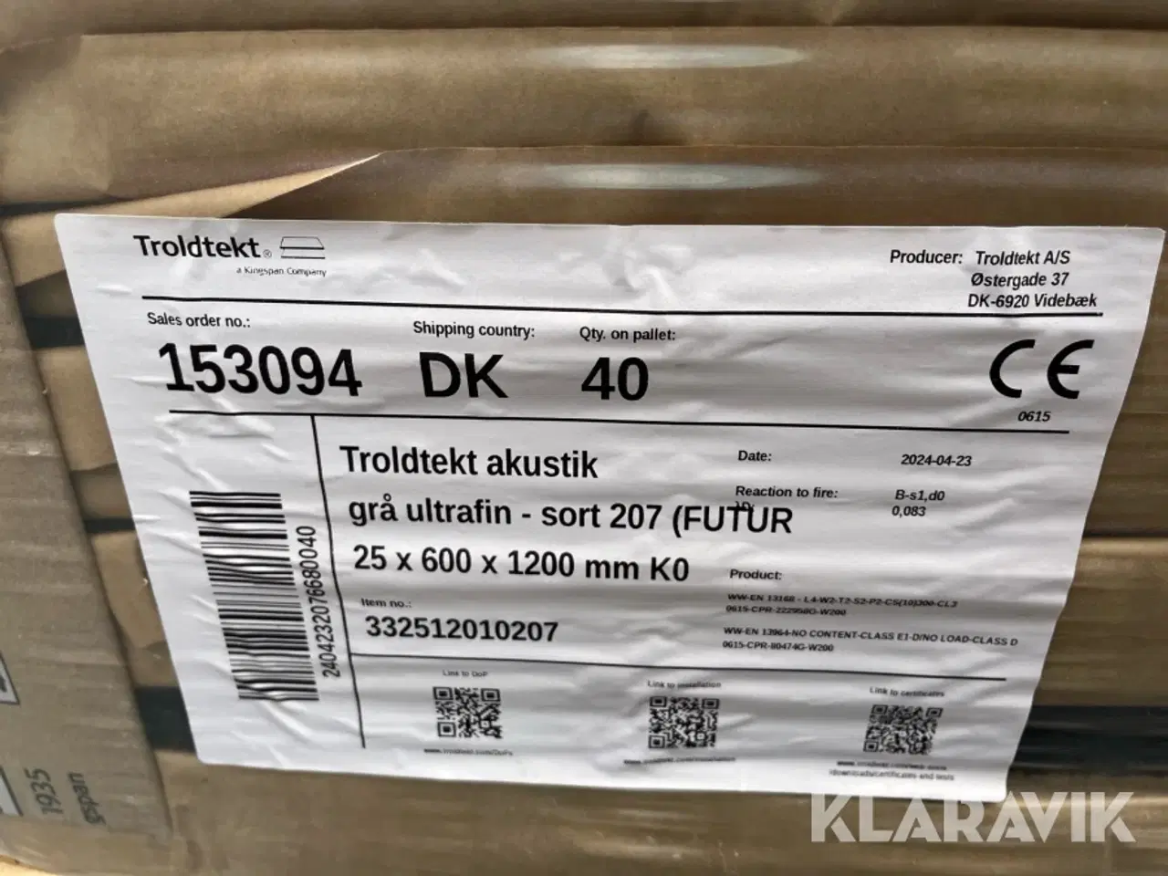 Billede 5 - Troldtekt akustik - 18 plader