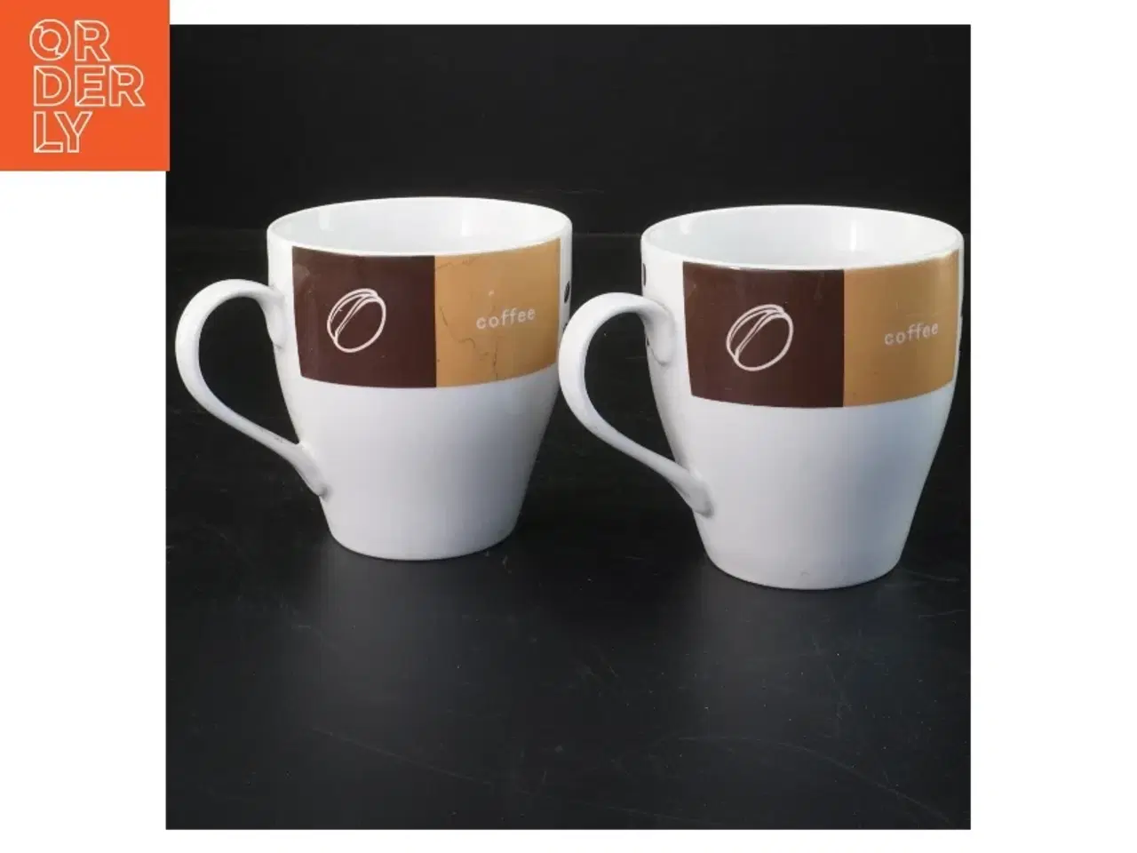 Billede 1 - Sæt med kaffekrus (str. Ø 9 cm)