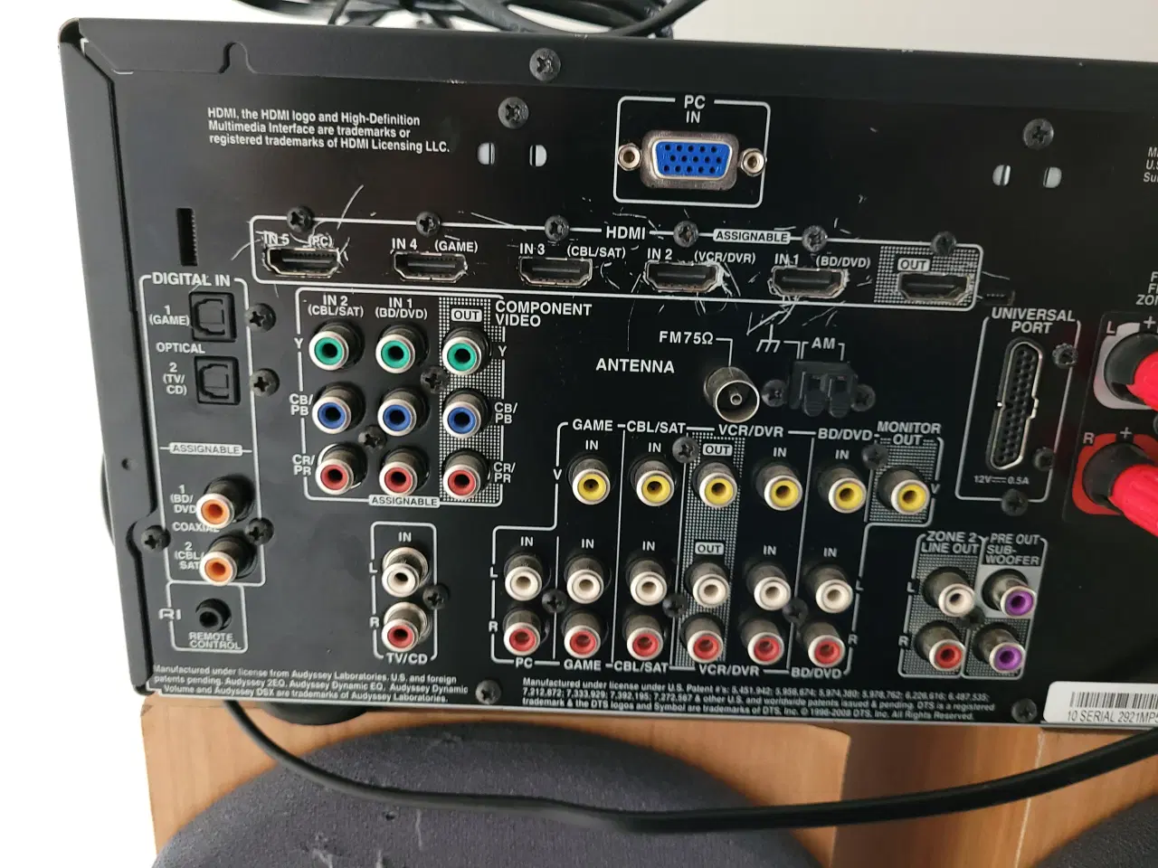 Billede 19 - Onkyo 7.2 + surround højttaler 