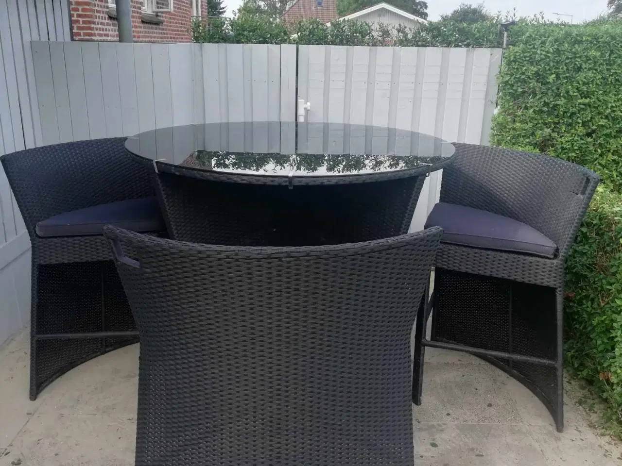 Billede 2 - Special Havebord/bar Højde 110cm Diameter 130cm