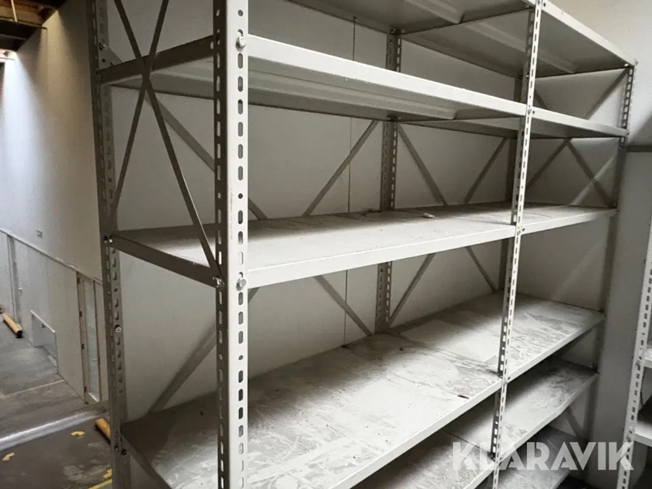 Billede 5 - Værkstedsreoler 6 sektioner