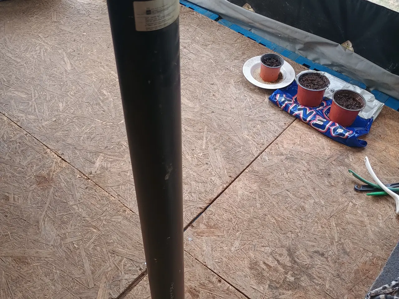 Billede 3 - Rør på en meter til pilleovn 