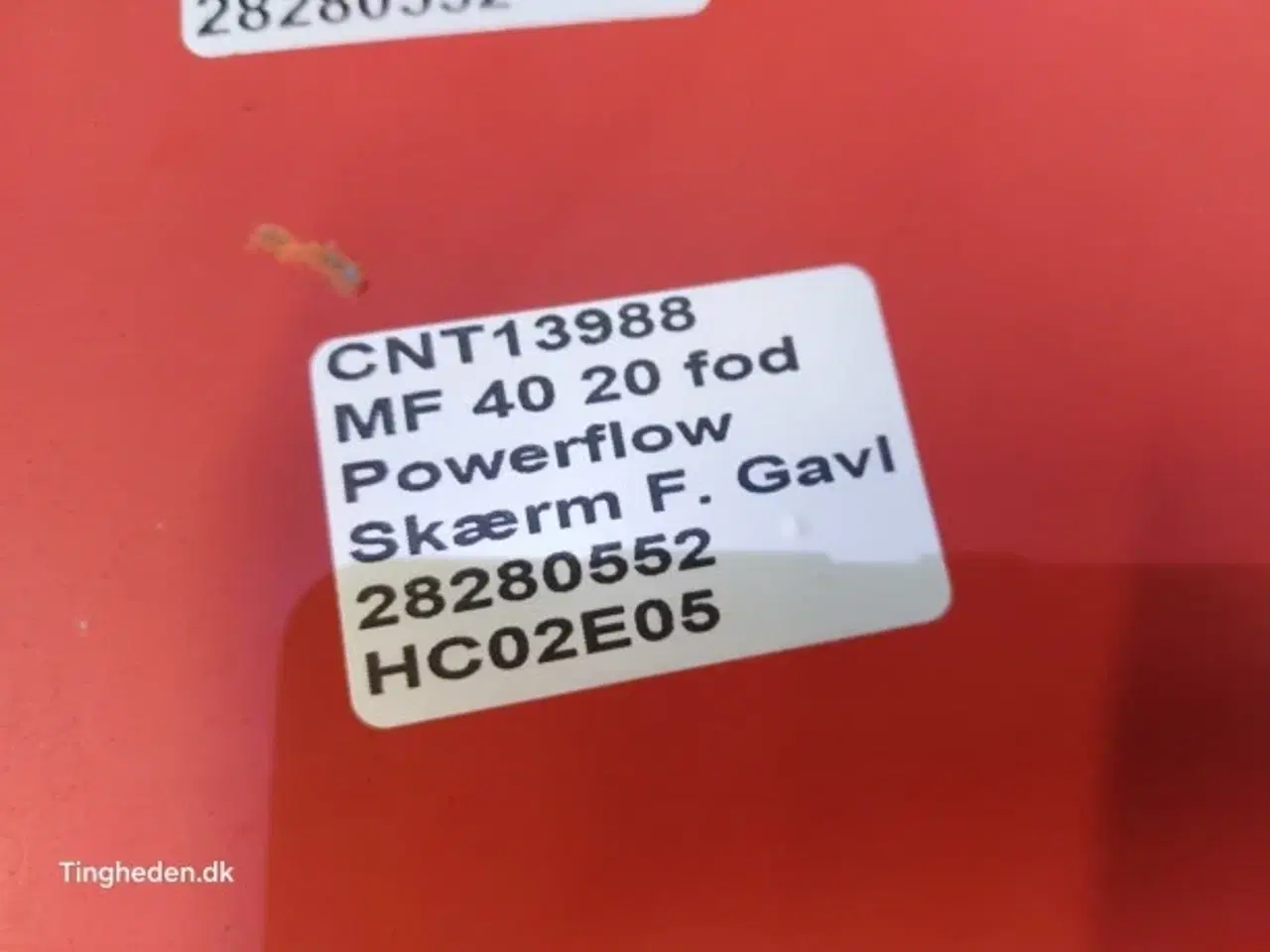 Billede 9 - Massey Ferguson 40 Powerflow 20 Fod Skærm 28280552