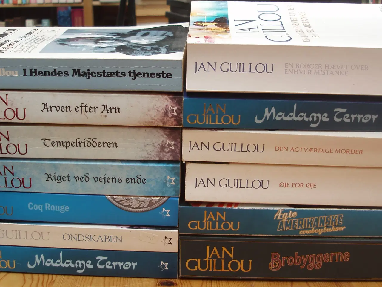 Billede 1 - Jan Guillou paperback bøger