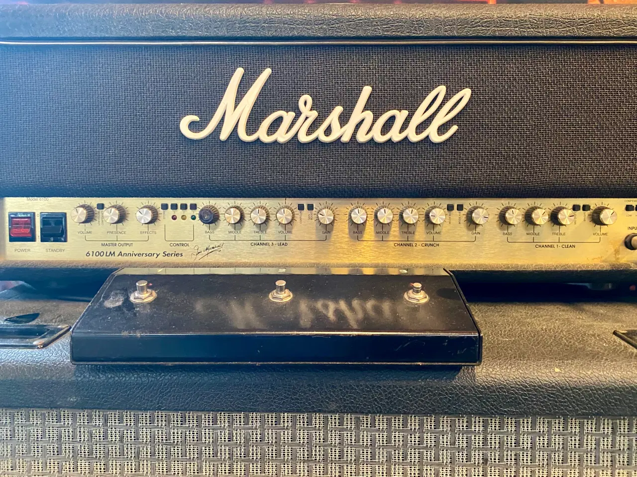 Billede 2 - MARCHALL 6100LM Aniversery Serie+1960BX Højtalerx4