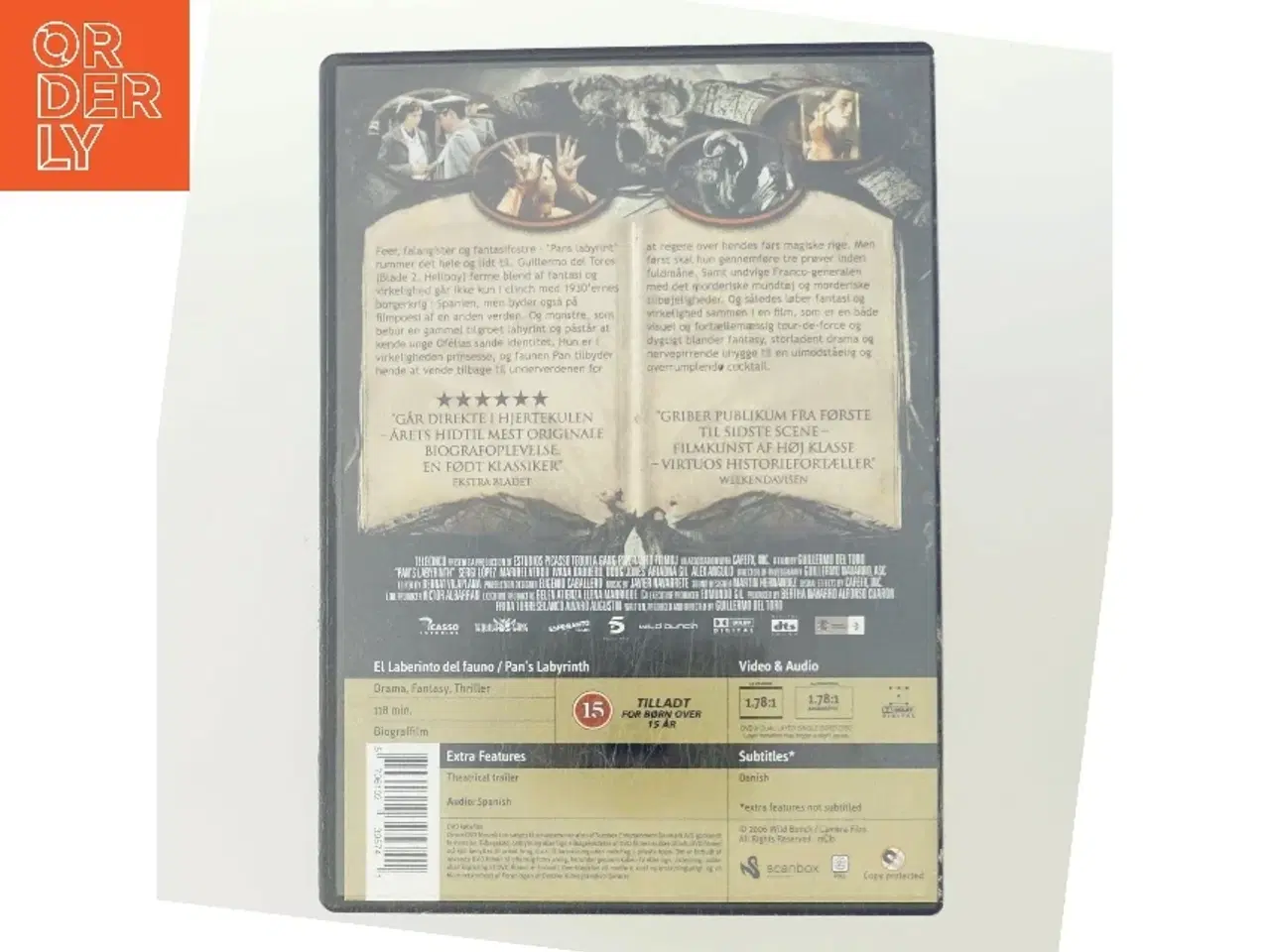 Billede 3 - Pans Labyrint (DVD) med Ivana Baquero (DVD)