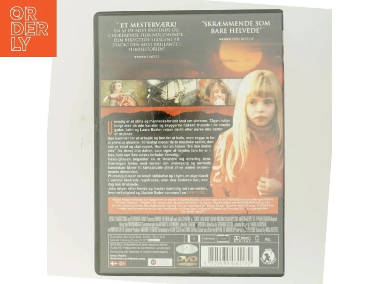 Billede 3 - Rødt Chok med Donald Sutherland (DVD)