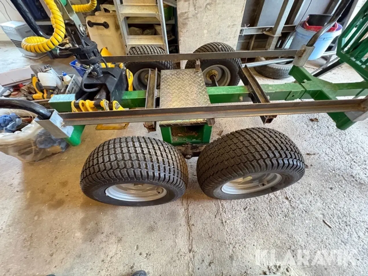 Billede 10 - Udkørselsvogn med kran og grab Kellfri 21-SV20