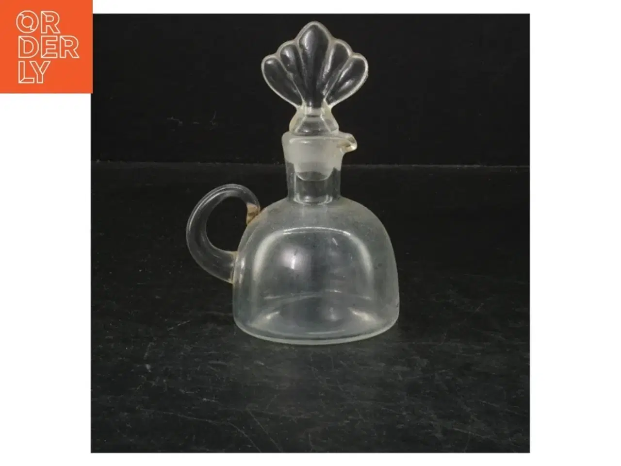 Billede 1 - Glas karaffel med håndtag (str. 13 cm)