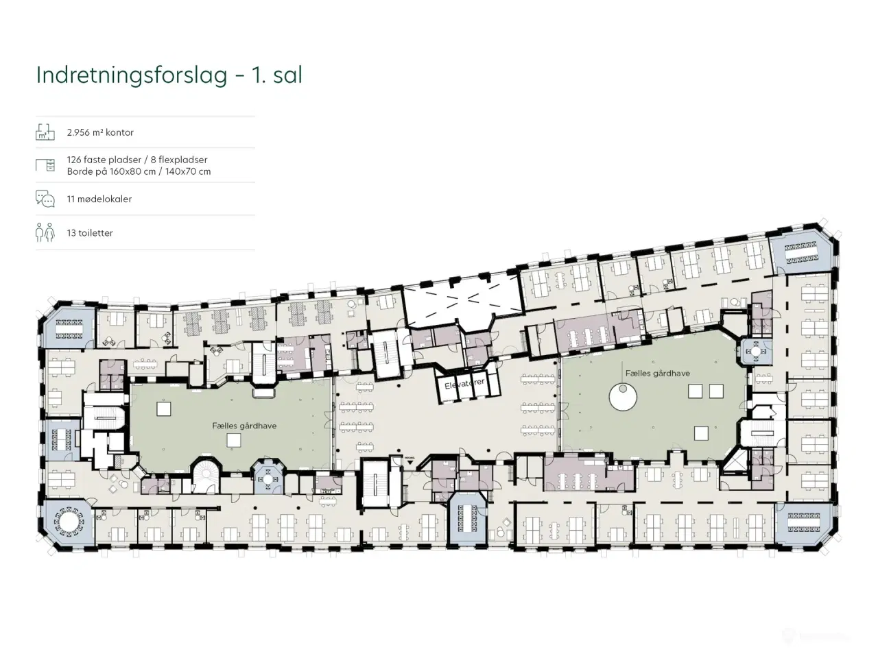 Billede 16 - Kontorer i Helmerhus - et restaureret historisk ikon i hjertet af København