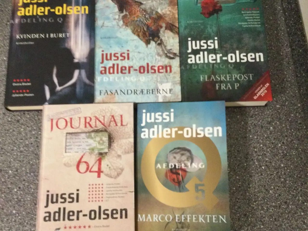 Billede 1 - Krimithrillere fra afd Q. Af Jussi Adler Olsen 