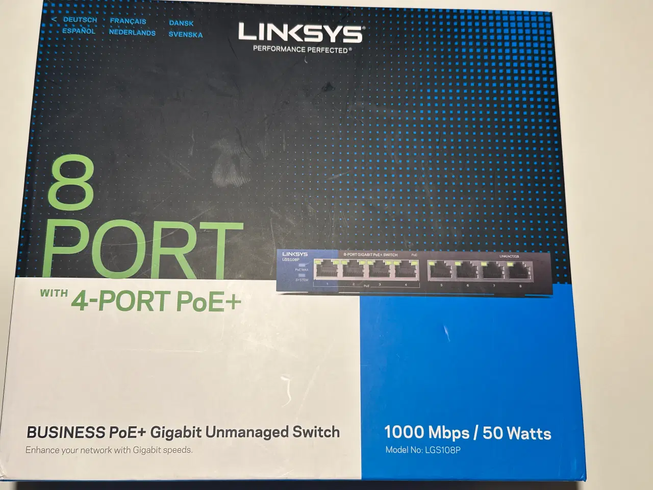 Billede 3 - Linksys PoE+ Switch