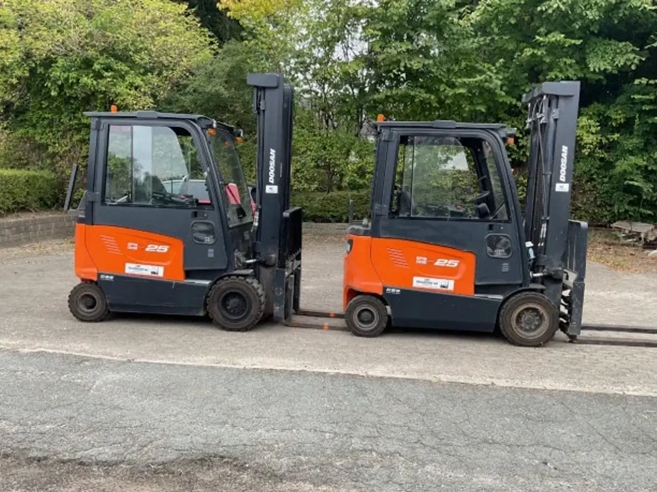 Billede 2 - 2500 kg Doosan El Truck med alt Udstyr 80 Volt giv  et bud