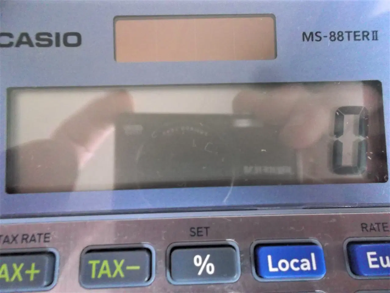 Billede 3 - Casio MS-88TERII - Skrivebords-regnemaskine