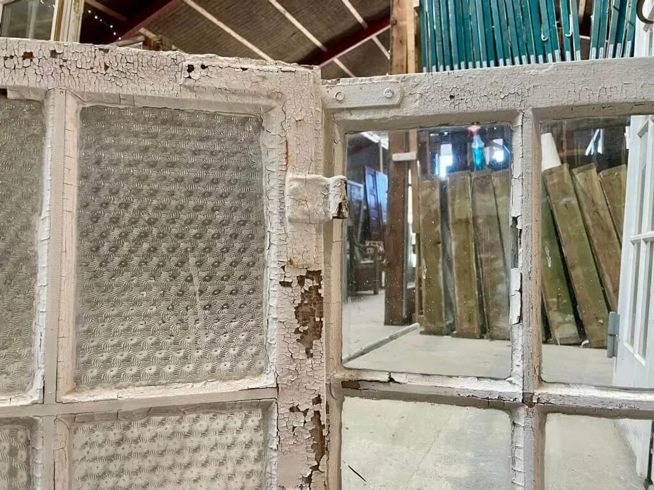 Billede 2 - Liggende 6-ruders vinduesramme m. fine profiler