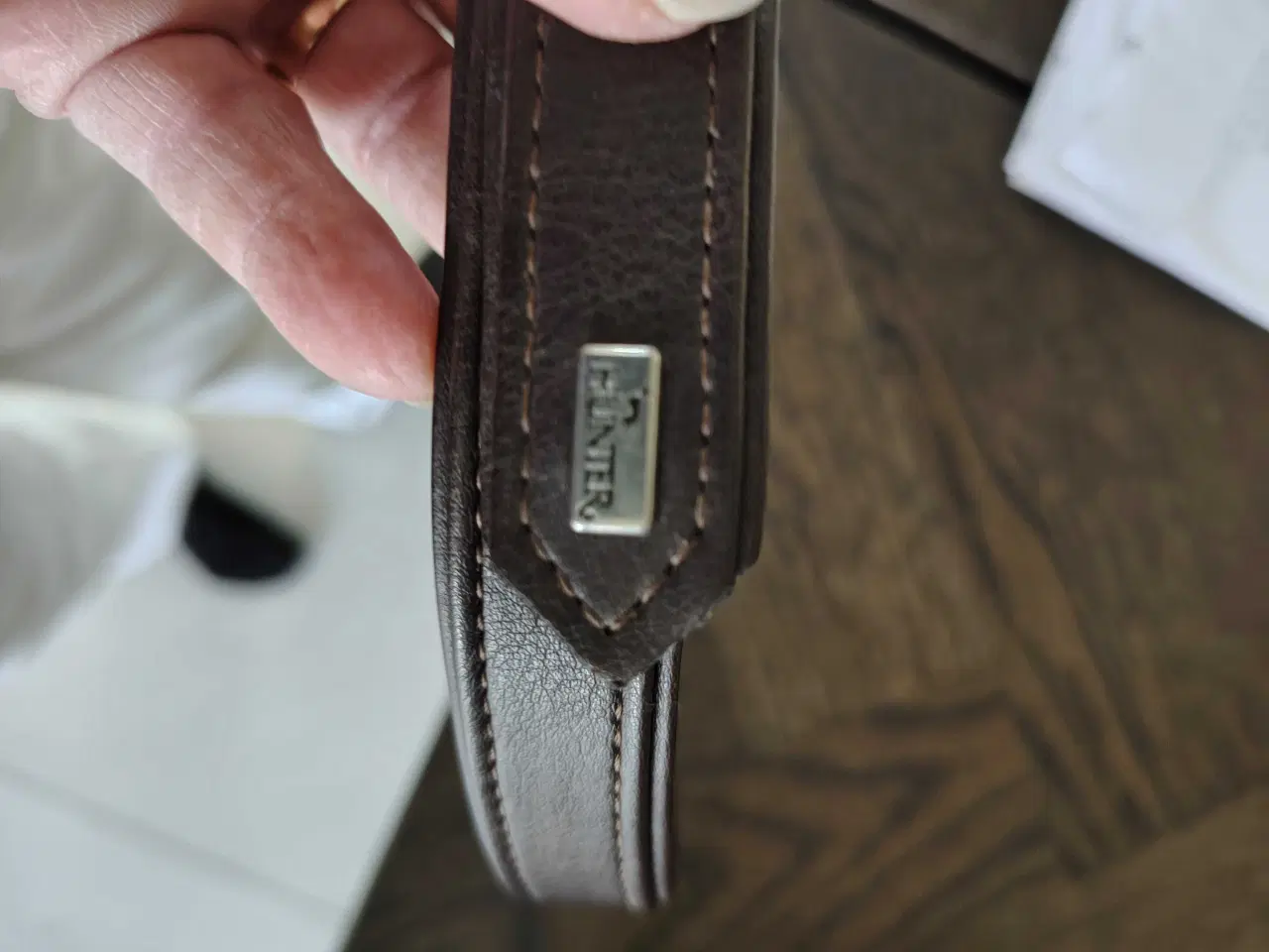 Billede 2 - Læder halsbånd