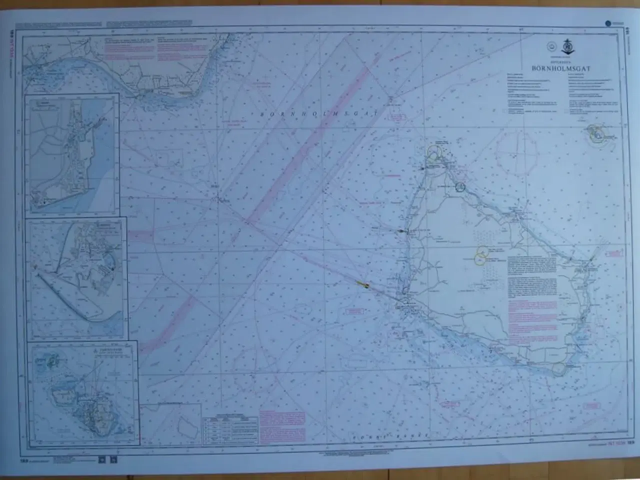 Billede 1 - Dansk Søkort  189 Bornholmsgat