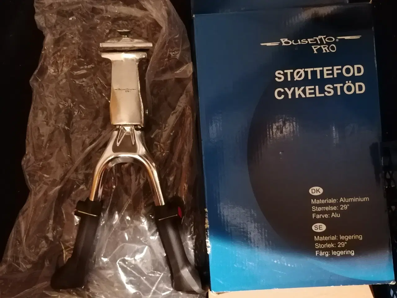 Billede 3 - Pedaler og støttefod 