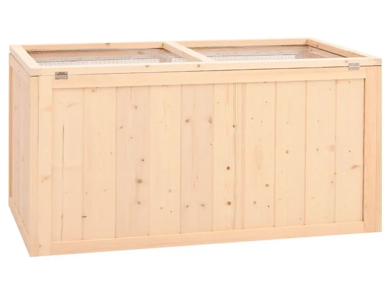 Billede 6 - Hamsterbur 89,5x45x45 cm massivt træ gran