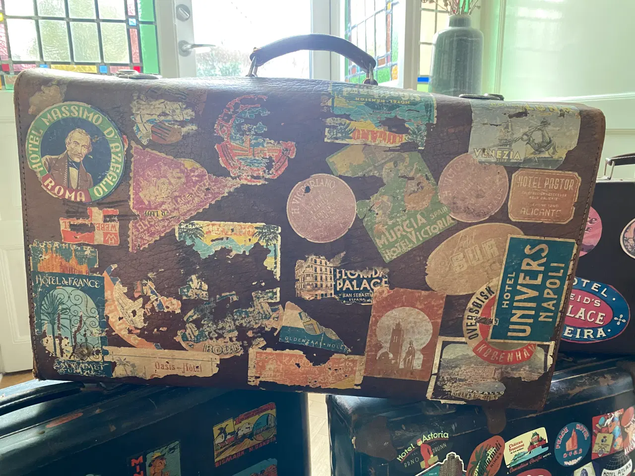 Billede 3 - Vintage kufferter til dekoration