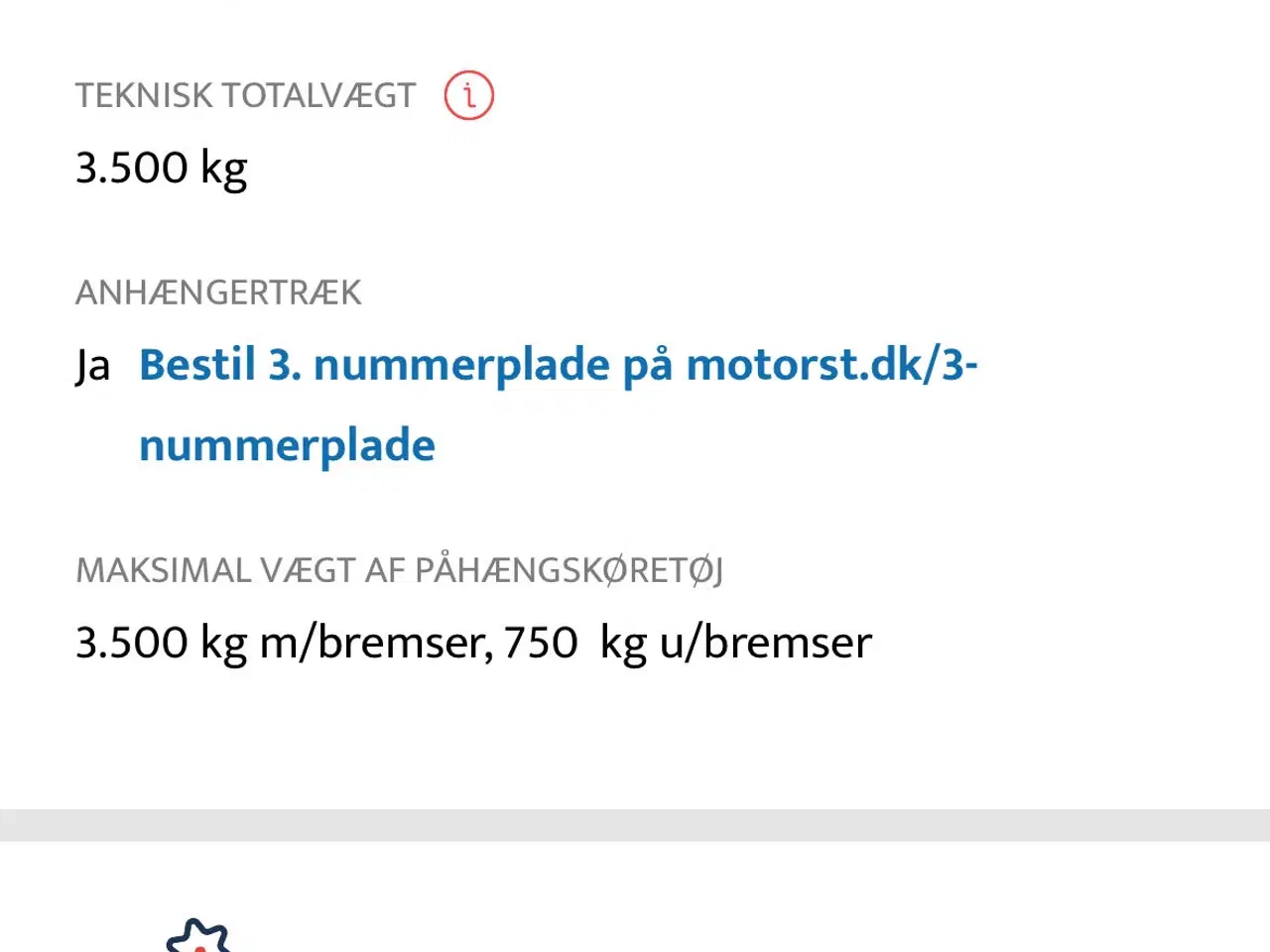 Billede 7 - VW Crafter, 3500 kg. træk