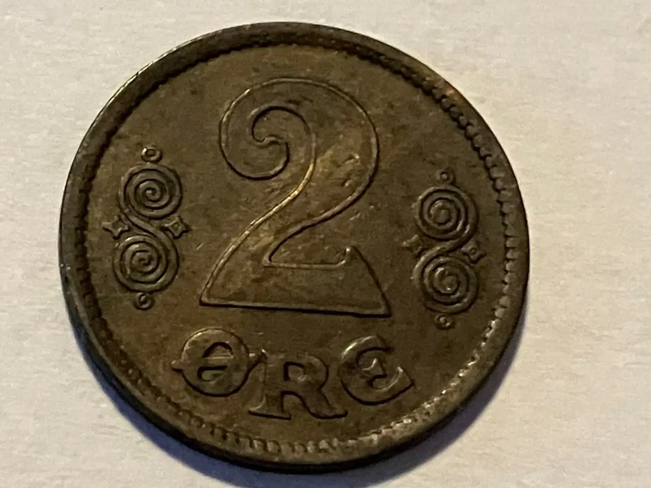 Billede 2 - 2 Øre 1919