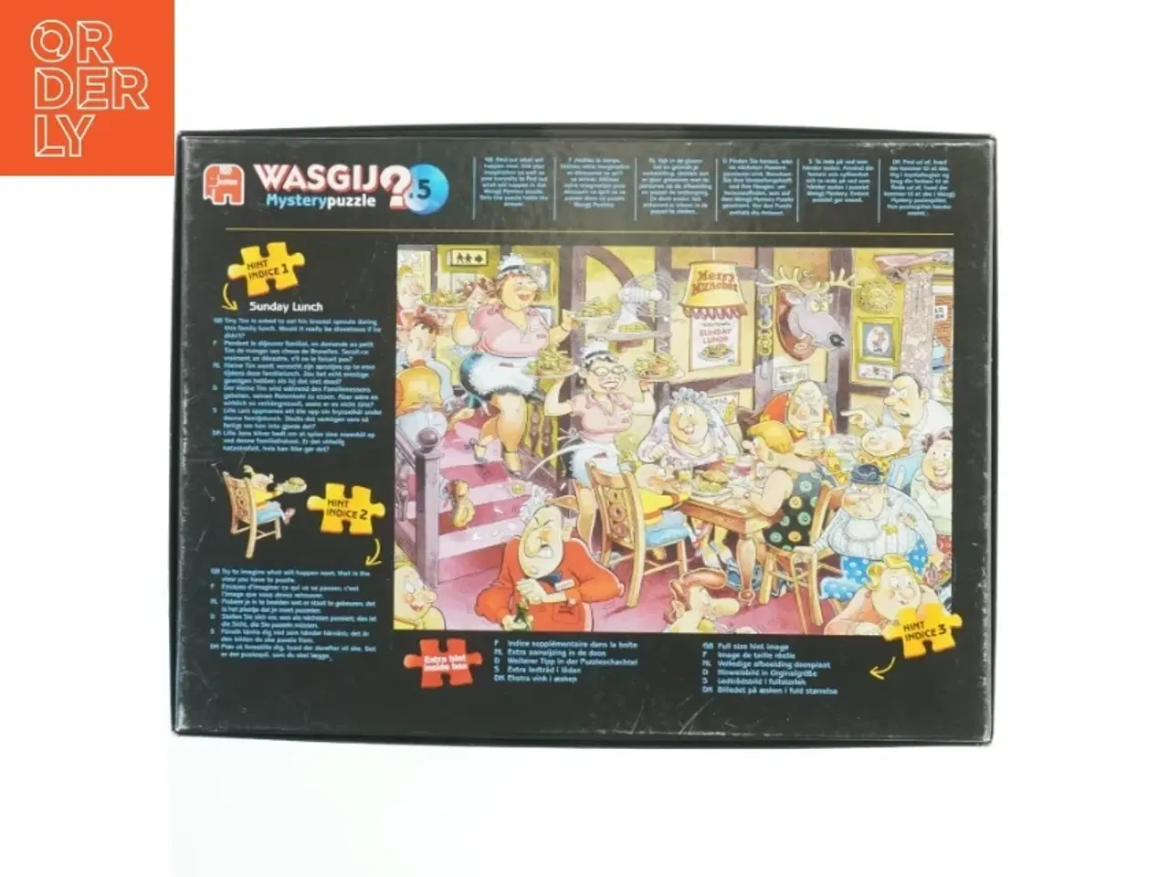 Billede 2 - Wasgij Mystery Puslespil fra Jumbo (str. 37x27,5 cm)