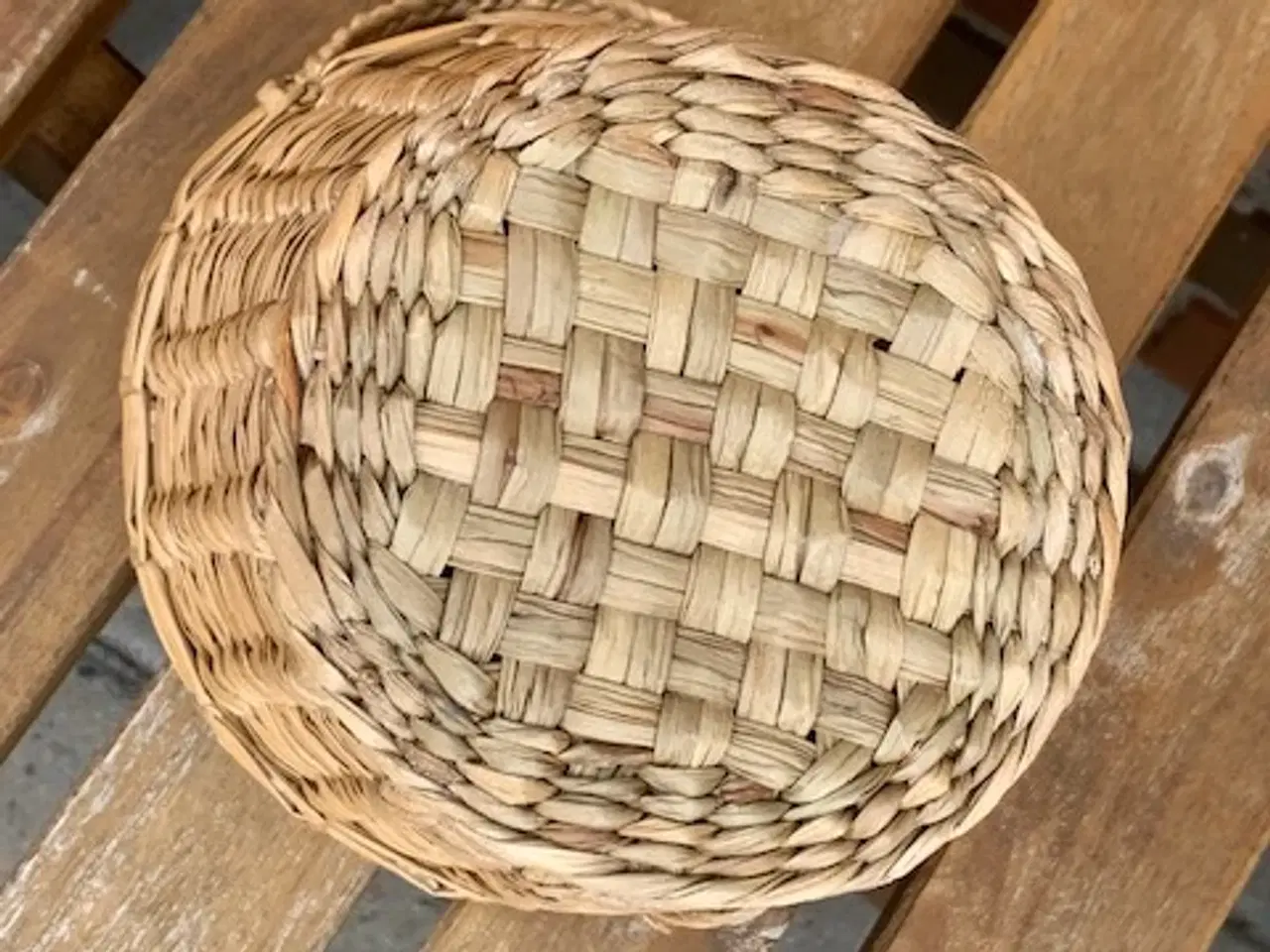 Billede 3 - Kurv med hank - begrænset brugt / som ny